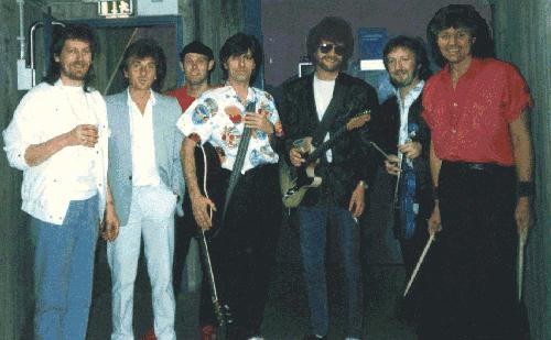 Last ELO stage line-up, Suttgart 1986.